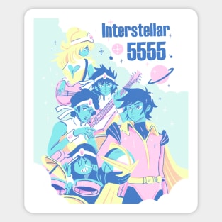 Interstellar 5555 Sticker